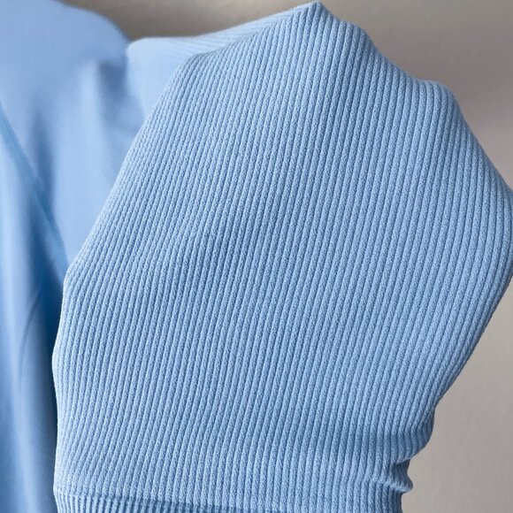 Halfdays Johnson Top in Forget Me Not Blue Size L NWT* - Picture 9 of 14